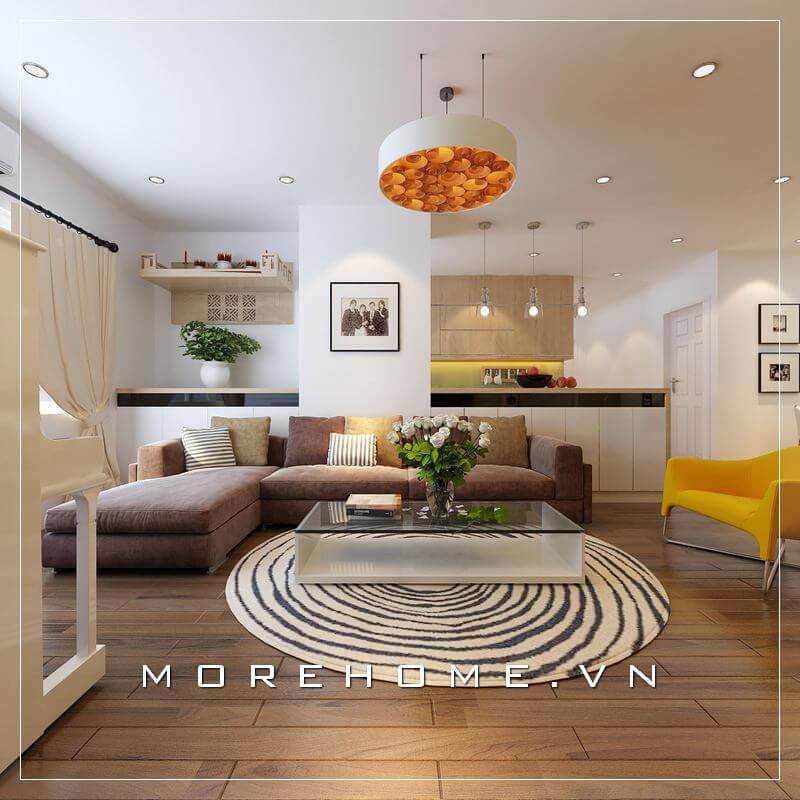 Sở hữu mẫu sofa góc đẹp và ấn tượng cho không gian phòng khách thêm hoàn hảo