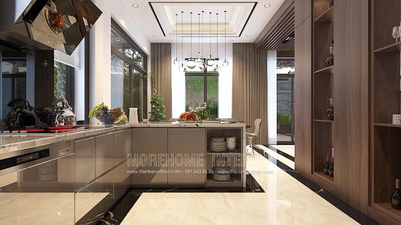 [Gọi tên] những mẫu tủ bếp gỗ đẹp HOT nhất năm qua tại MOREHOME